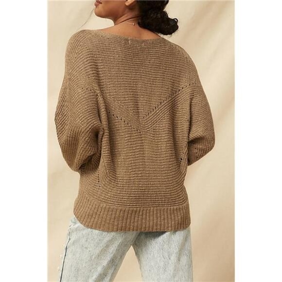 NWT! Ribbed Knit Sweater - Picture 6 of 6